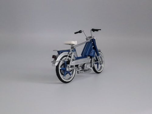 Peugeot 103 Mvl Bleu Et Chrome 1/18