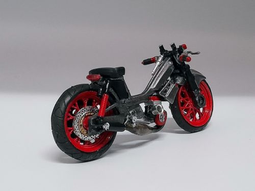 Mbk N50  Grise Proto 90cc 1/18